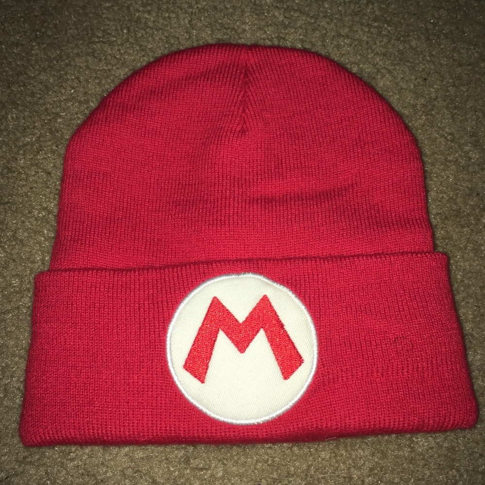 Super Mario Knit cap